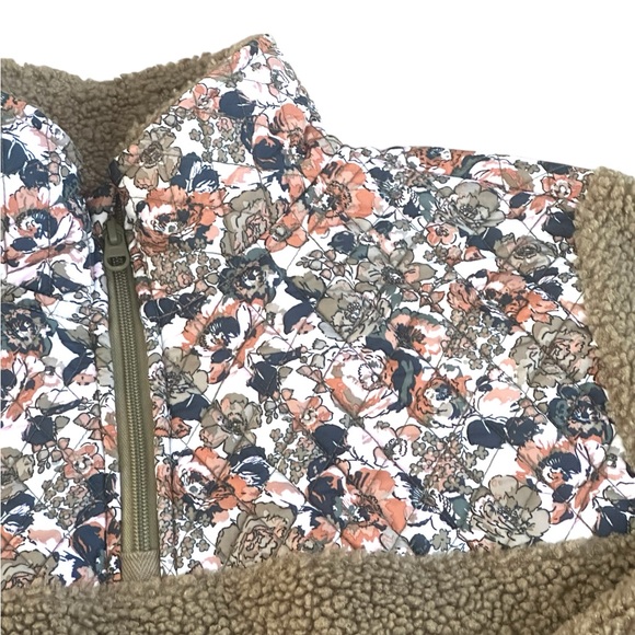Vera Bradley Quilted Teddy 1/4 Zip Pullover Fleece Womens XL - Picture 3 of 5